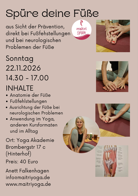 Spüre deine Füße 